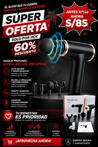 PISTOLA MASAJEADORA PROFECIONAL 2026