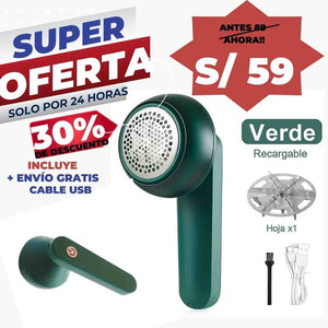 REMOVEDOR DE PELUSAS PARA ROPA