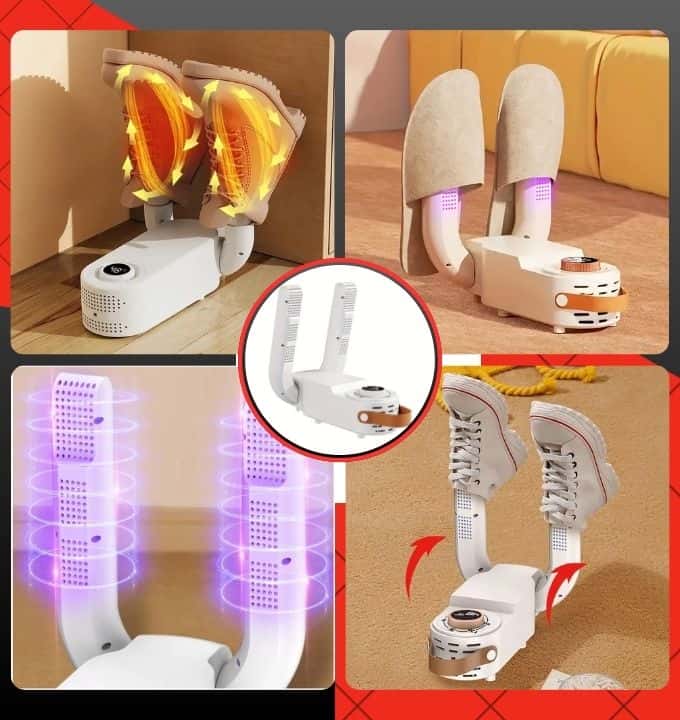 SECADORA PORTATIL ELECTRICA DE CALZADO