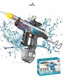 PISTOLA DE AGUA ELECTRICA UZI RGB RECARGABLE
