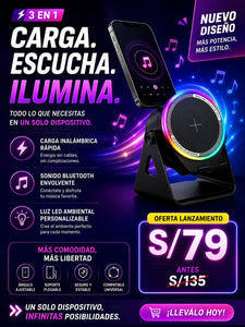 SOPORTE PARA CELULAR CON PARLANTE