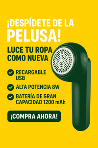 REMOVEDOR DE PELUSAS PARA ROPA