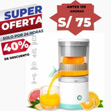EXPRIMIDOR ELECTRICO PORTATIL DE FRUTAS