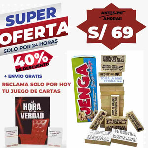 JUEGO DE MESA + JUEGO DE CARTAS