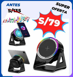 SOPORTE PARA CELULAR CON PARLANTE