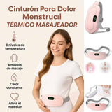 CINTURON TERMICO MASAJEADOR PARA COLICOS MENSTRUALES
