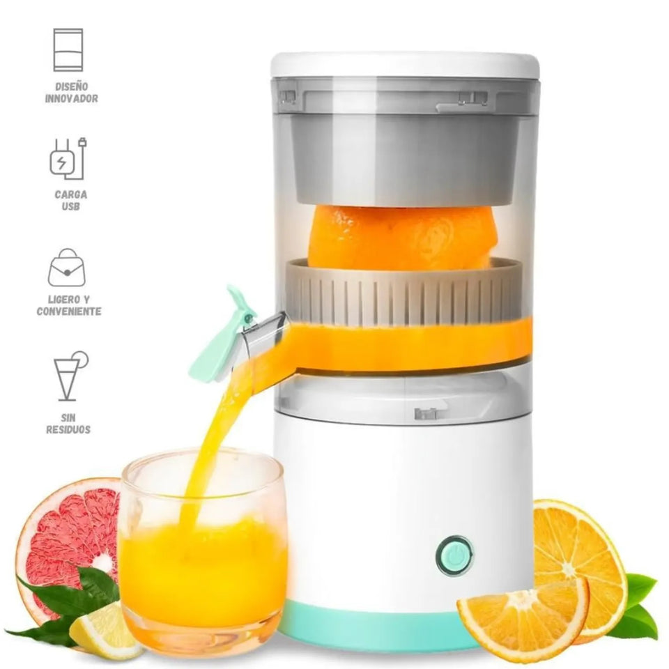 EXPRIMIDOR ELECTRICO PORTATIL DE FRUTAS